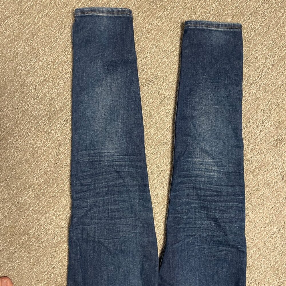 MADEWELL Jeans 9" High Riser Skinny Skinny 29 Denim Blue - Picture 5 of 9